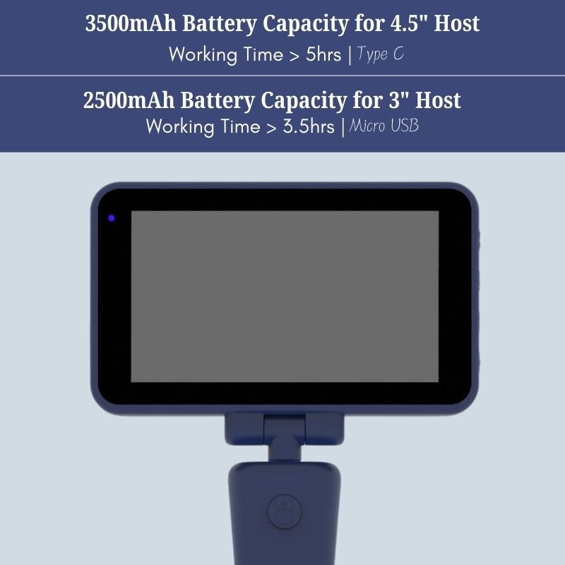 Batter Capacity of Coreray video laryngoscope