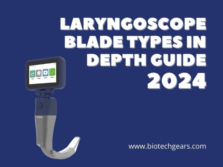 laryngoscope blade type guide